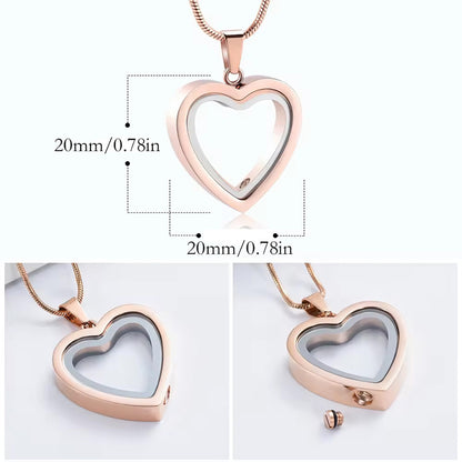 Eternal Heart Pendant — Keep Their Memory Close, Always